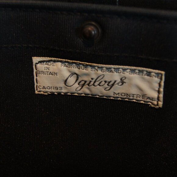 Vintage Ogilvy’s Montreal Floral Tapestry Laptop Bag / Briefcase – Made in U.K. - Picture 10 of 12